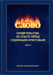 Свидетельства об опыте перед судилищем Христовым (TOM VI)